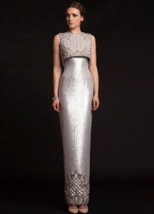 Silbernes Weihnachtskleid 2020