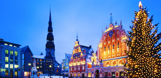 Neues Jahr 2020 in Riga