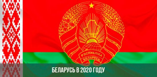 Belarus im Jahr 2020