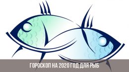 Horoskop für 2020 für Fische