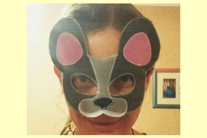 Maske Ratte