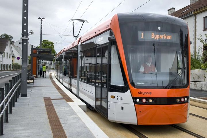 Leichte U-Bahn in Vidnoye