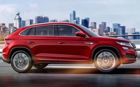 Äußeres des neuen Skoda Kodiaq GT 2019-2020