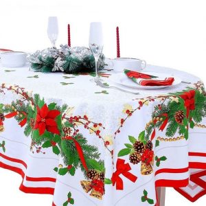 Tischdecke des neuen Jahres