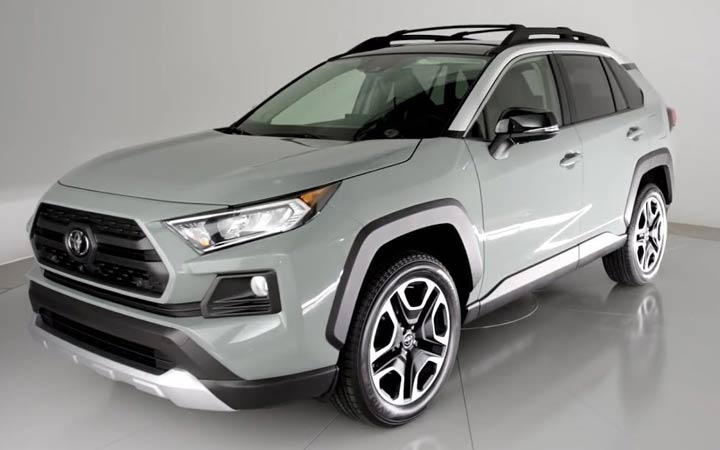 Neues Design Toyota RAV 4 2019-2020 fünfte Generation