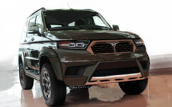 Außen UAZ Patriot 2020