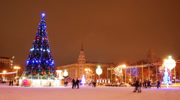 Neujahr 2020 in Woronesch