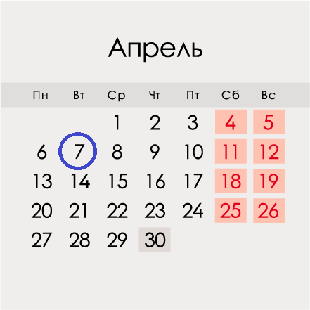 Verkündigung 2020: Datum