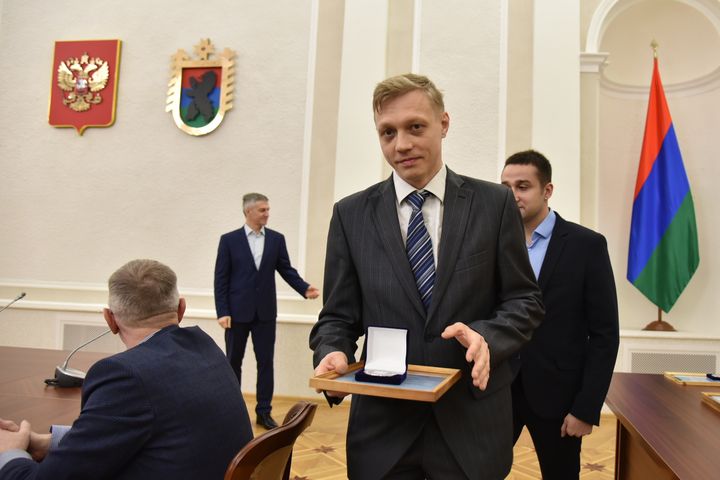 Auszeichnung von Wissenschaftlern am Tag der Wissenschaft