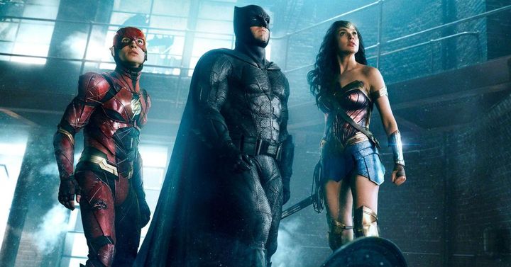 Flash Batman und Superman