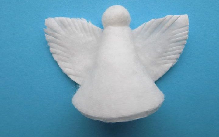 Engel zum Selbermachen am Weihnachtsbaum