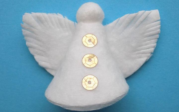 Engel zum Selbermachen am Weihnachtsbaum