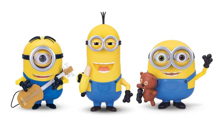 Stuart, Kevin und Bob