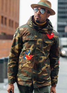 Jacke im militärischen Stil 2019 Mode