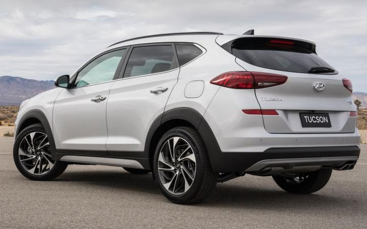 Außenansicht Hyundai Tucson 2019-2020