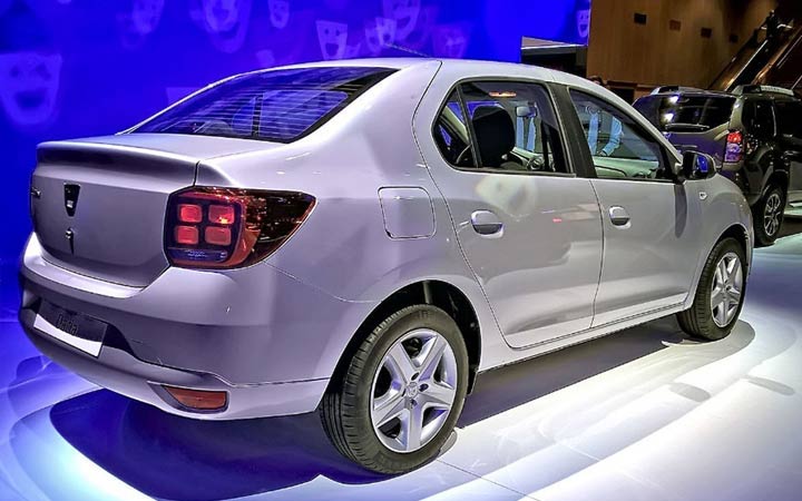 Außenansicht des Renault Logan 2019-2020