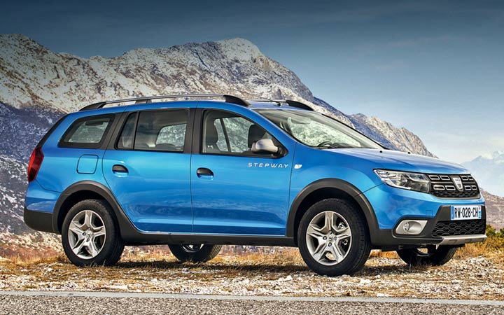 Außenansicht des Renault Logan Stepway 2019-2020