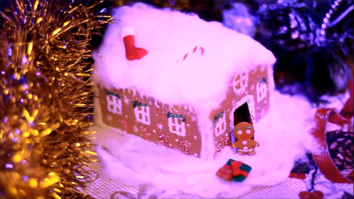 Wie man ein schönes Weihnachtshaus macht