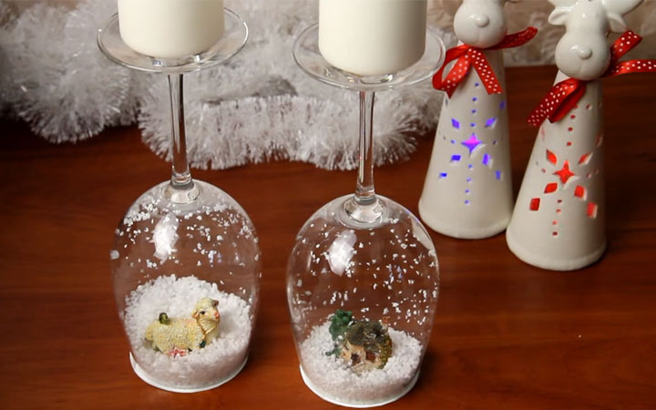 Glasleuchter zum Selbermachen für 2020