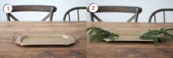 DIY-Weihnachtszusammensetzung von Niederlassungen und von Kegeln