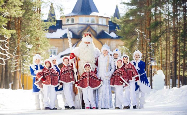 Der Wohnsitz von Großvater Frost in Veliky Ustyug