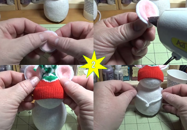 Wie erstelle ich eine DIY Spielzeugmaus Stufe 2?