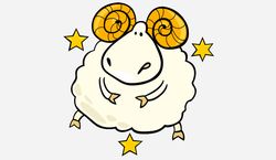 Komisches Horoskop für 2020 für Widder