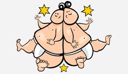 Komisches Horoskop für 2020 für Zwillinge