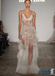 Extrem transparentes Brautkleid 2020