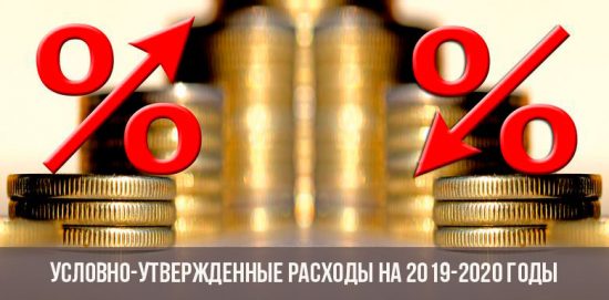 Bedingt genehmigte Ausgaben für 2019-2020