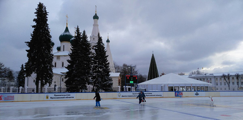 Neues Jahr 2020 in Jaroslawl