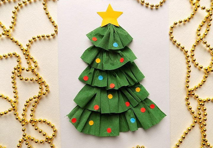 Kreativer Baum zum Selbermachen für 2020