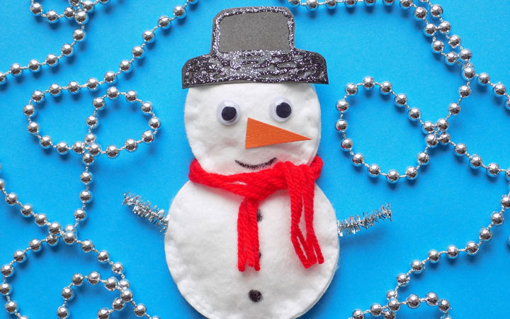 Cotton Disc Schneemann