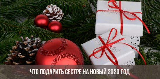 Neujahr 2020 Schwester Geschenkideen