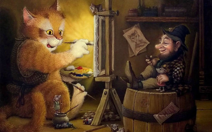 Wie man Domovich zum Brownie Day gratuliert