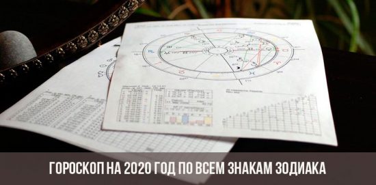 Horoskop für 2020 für alle Sternzeichen