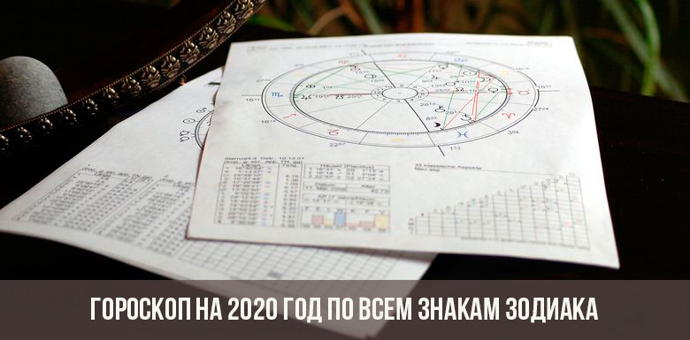 Horoskop für 2020 für alle Sternzeichen