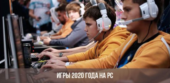 2020 Spiele auf dem PC