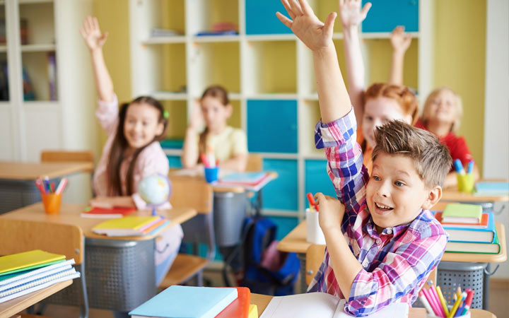 Urlaubsplan für die 1. Klasse für 2020