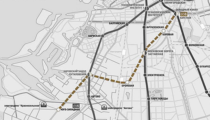 Krasnoselsko-Kalinin (braun) Zweig