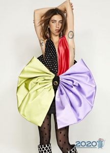 Cocktailkleid auf Bowknot-Art 2020