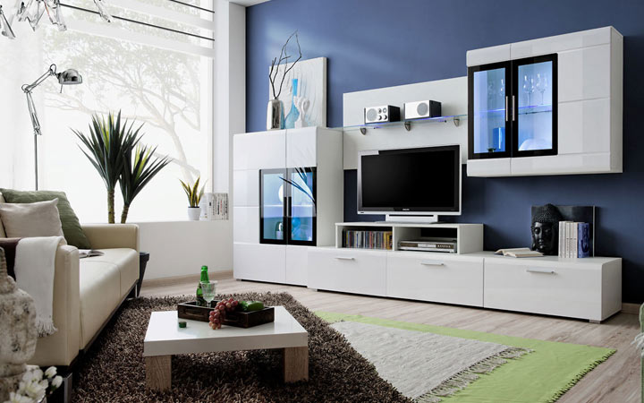 Modulare Möbel im Innenraum des Jahres 2020