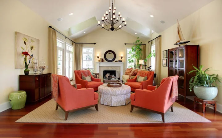 Trendy Coral Interior 2020