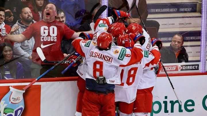 Russische Hockeymannschaft