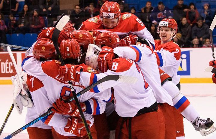 Russische Jugendhockeymannschaft