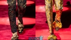 Dolce & Gabbana Herbst-Winter 2019-2020 Herrenschuhe mit Schnallen