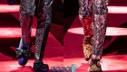 Dolce & Gabbana Herbst-Winter 2019-2020 Herrenschuhe mit Stickerei