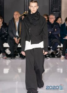 Breite Herrenhose Herbst-Winter 2019-2020