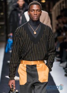 Gestreifter Pullover Herbst-Winter 2019-2020