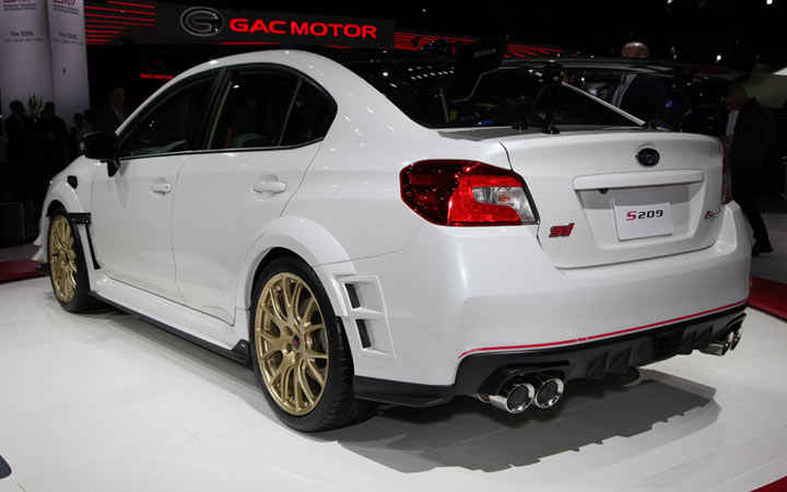 Neuer Subaru WRX STI S209 2019-2020